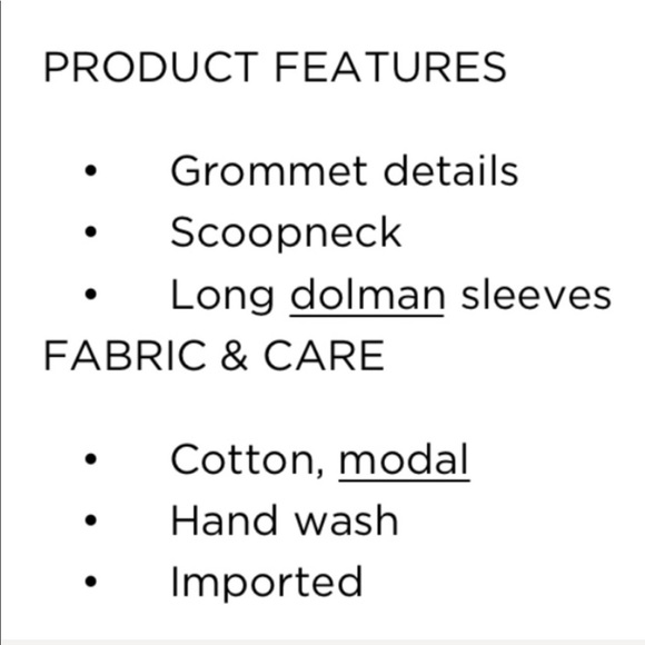 Women’s ROCK REPUBLIC Grommet Dolman Sleeves Top - Picture 2 of 7